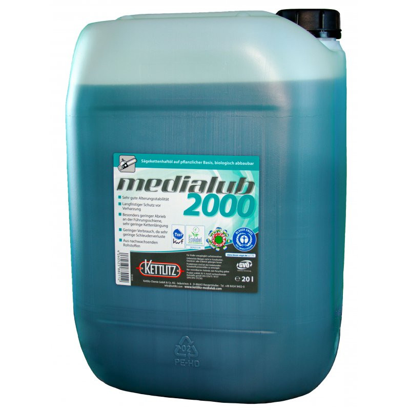 BIO-Sägekettenöl Medialub 2000 / 20 L