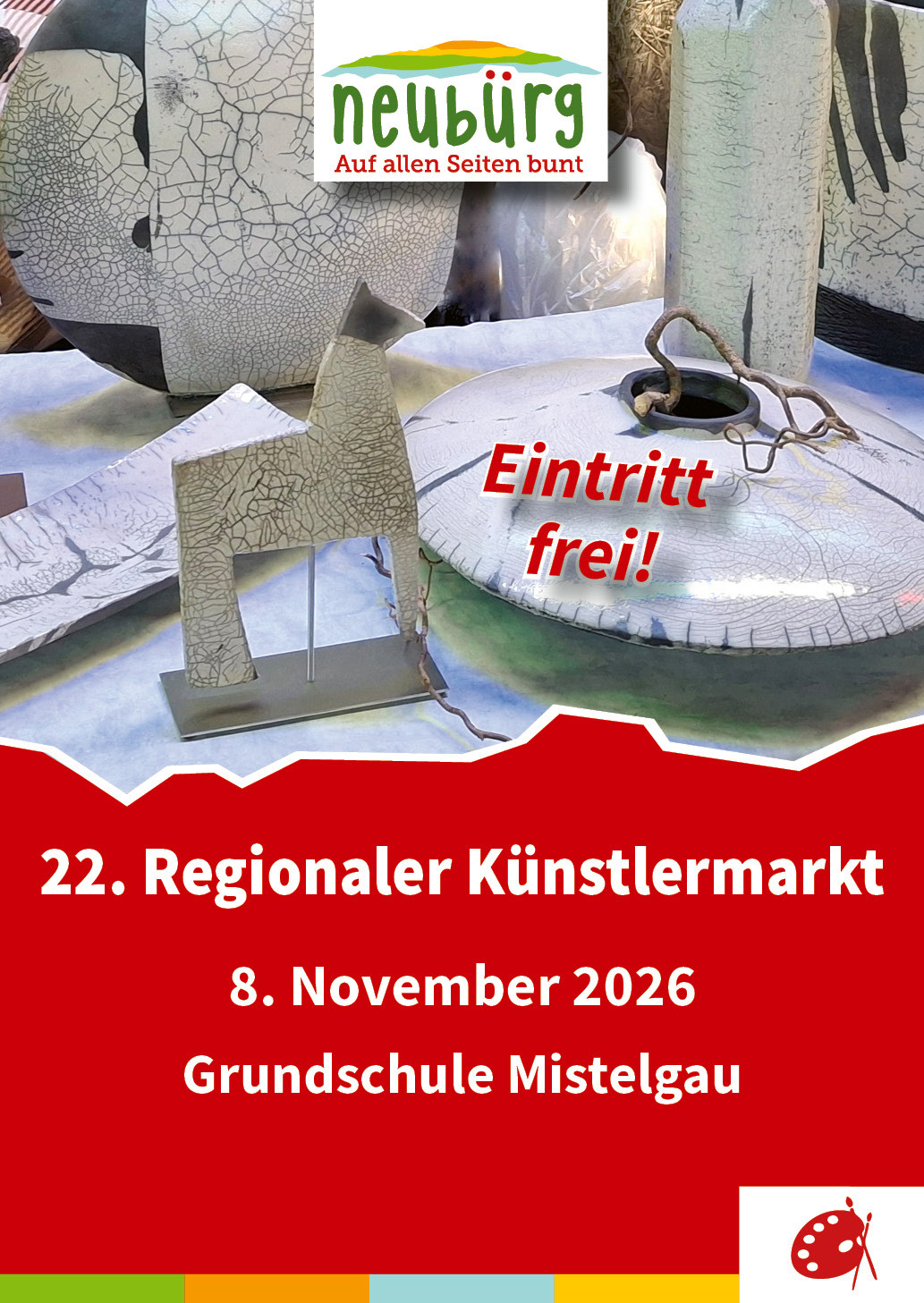 22. Regionaler Künstlermarkt "Rund um die Neubürg"
