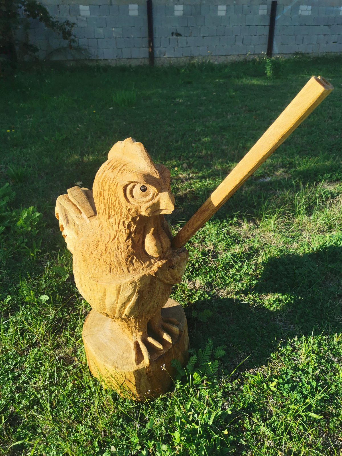 Mo das Moorhuhn — Kettensägenkunst von SkulpIna